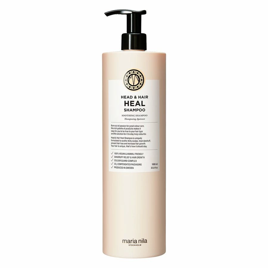 Maria Nila Head & Hair Heal Shampoo 1000ml 1 Maria Nila Head & Hair Heal Shampoo 1000ml