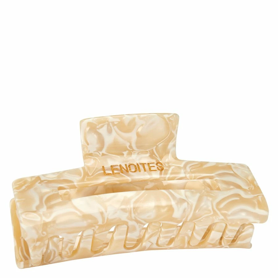 Lenoites Premium Eco-Friendly Hair Claw Champagne Pearl 2 Lenoites Premium Eco-Friendly Hair Claw Champagne Pearl - Bilde 2