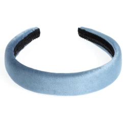 DARK Velvet Hair Band Broad 501 Blue