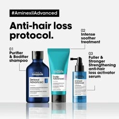 L'Oreal Professionnel L’Oréal Professionnel Aminexil Advanced Strengthening Anti-Hair Loss Activator Serum 90ml 8 L'Oreal Professionnel L’Oréal Professionnel Aminexil Advanced Strengthening Anti-Hair Loss Activator Serum 90ml -Shu Uemura Art Of Hair-butikk 0bb0db22 517d 4379 a917 131353205110 11