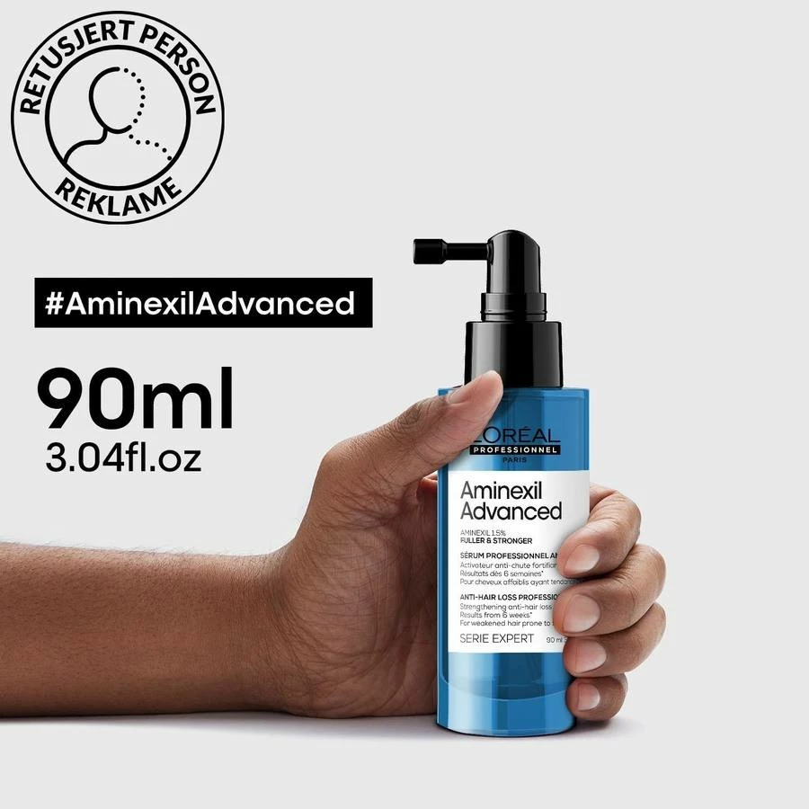 L'Oreal Professionnel L’Oréal Professionnel Aminexil Advanced Strengthening Anti-Hair Loss Activator Serum 90ml 4 L'Oreal Professionnel L’Oréal Professionnel Aminexil Advanced Strengthening Anti-Hair Loss Activator Serum 90ml - Bilde 4