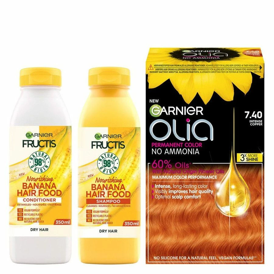 Garnier Fructis Hair Food Banana + Olia Bundle Deal 1 Garnier Fructis Hair Food Banana + Olia Bundle Deal