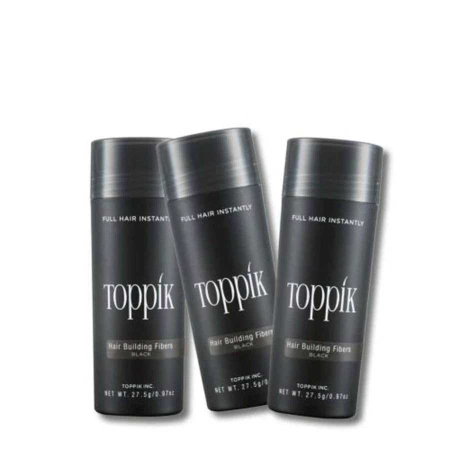 Toppik Hair Building Fiber Black 27,5g 3 Toppik Hair Building Fiber Black 27,5g - Bilde 3