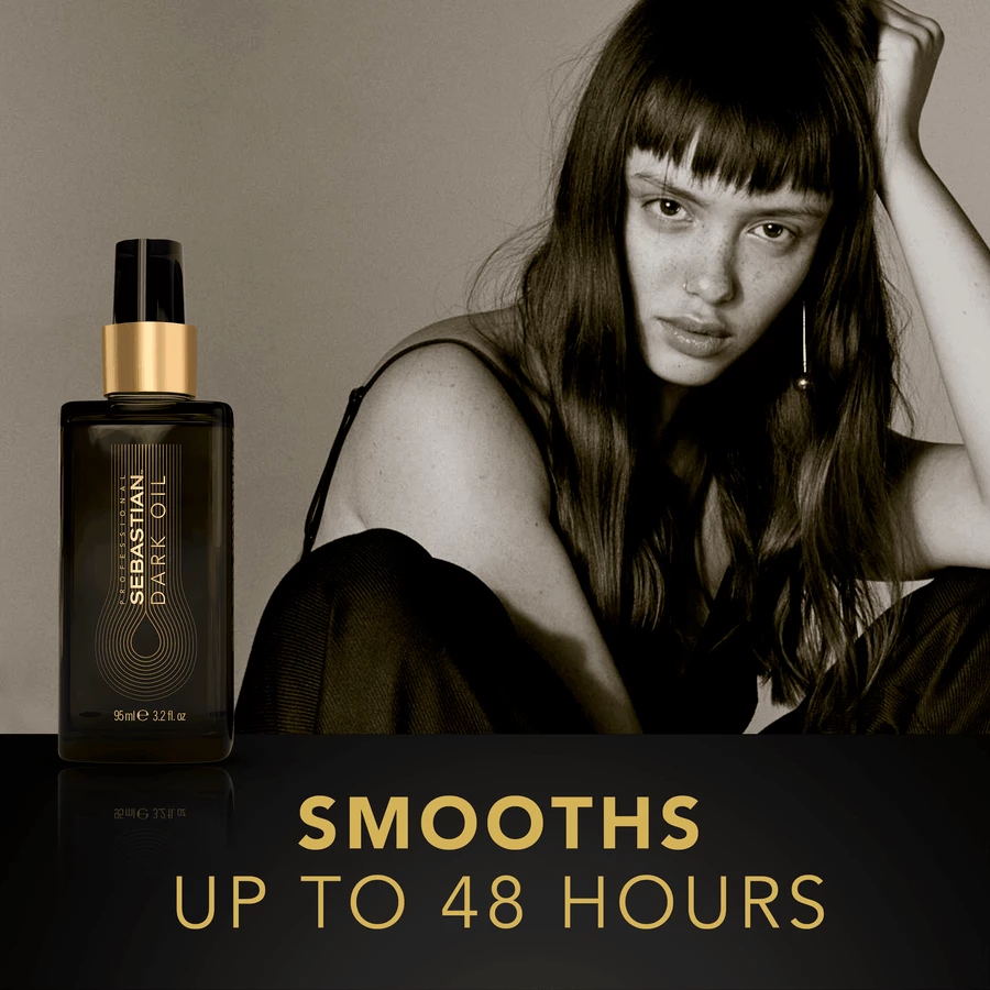 Sebastian Professional Dark Oil Hair Styling Oil 95ml 2 Sebastian Professional Dark Oil Hair Styling Oil 95ml - Bilde 2