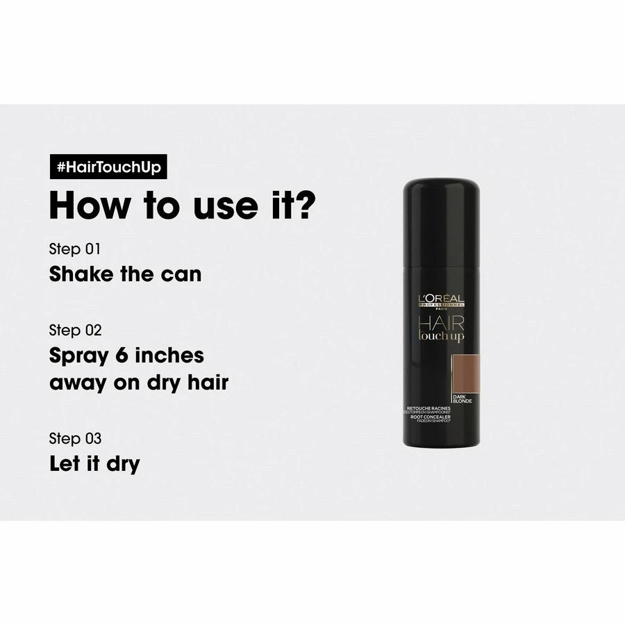 L'Oréal Professionnel Hair Touch Up Dark Blond 75ml L'Oreal Professionnel L'Oréal Professionnel Hair Touch Up Dark Blond 75ml -Shu Uemura Art Of Hair-butikk 1a38d45f 37ce 4b91 9cb7 c7c10bd706f2 10