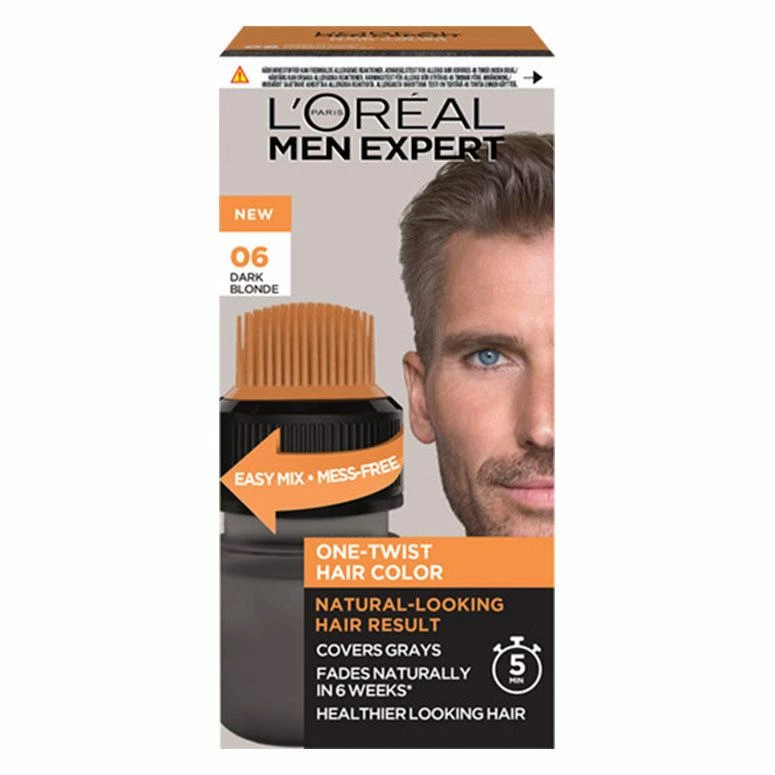 L’Oréal Paris L'Oréal Paris Men Expert One-Twist Hair Color 06 Dark Blond 1 L’Oréal Paris L'Oréal Paris Men Expert One-Twist Hair Color 06 Dark Blond