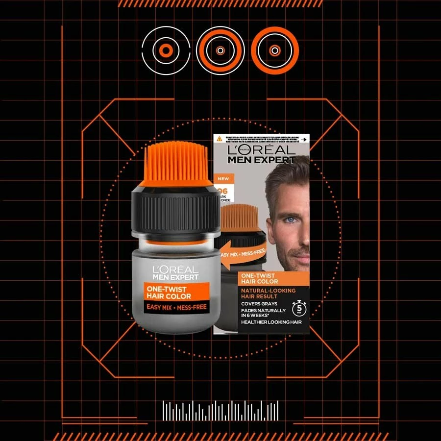 L’Oréal Paris L'Oréal Paris Men Expert One-Twist Hair Color 06 Dark Blond 5 L’Oréal Paris L'Oréal Paris Men Expert One-Twist Hair Color 06 Dark Blond - Bilde 5