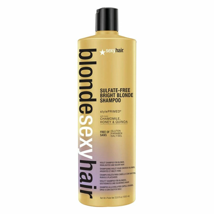 Sexy Hair Bright Blonde Shampoo 1000ml 1 Sexy Hair Bright Blonde Shampoo 1000ml