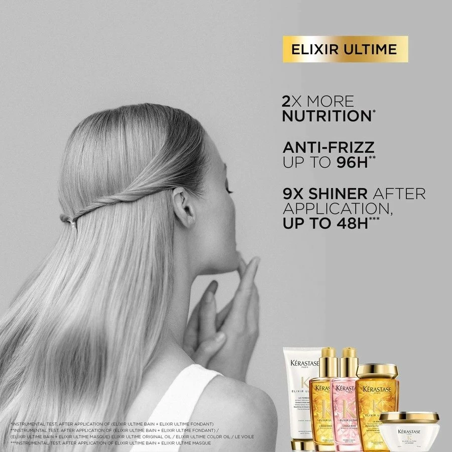 Kérastase Elixir Ultime L'Huile Originale Hair Oil 30ml 5 Kérastase Elixir Ultime L'Huile Originale Hair Oil 30ml - Bilde 5