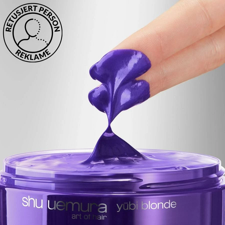 Shu Uemura Art Of Hair Yubi Blonde Anti-Brass Purple Mask 200ml 2 Shu Uemura Art Of Hair Yubi Blonde Anti-Brass Purple Mask 200ml - Bilde 2