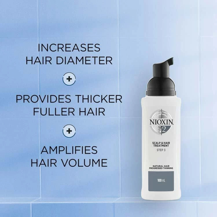 Nioxin System 2 Scalp & Hair Treatment 100ml 3 Nioxin System 2 Scalp & Hair Treatment 100ml - Bilde 3
