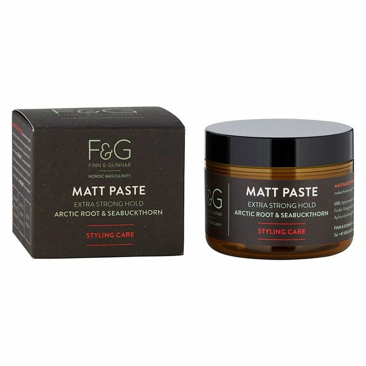 Finn & Gunnar Nordic Mascuilinity Matt Paste Hair Creme Firm Hold 100ml 2 Finn & Gunnar Nordic Mascuilinity Matt Paste Hair Creme Firm Hold 100ml - Bilde 2