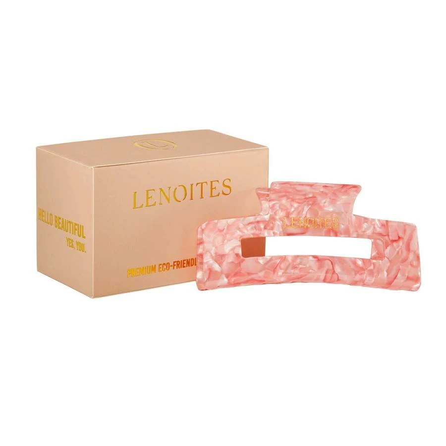 Lenoites Premium Eco-Friendly Hair Claw Candy Pink 3 Lenoites Premium Eco-Friendly Hair Claw Candy Pink - Bilde 3