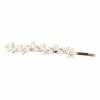 Corinne Hair Slider Pearls Gold