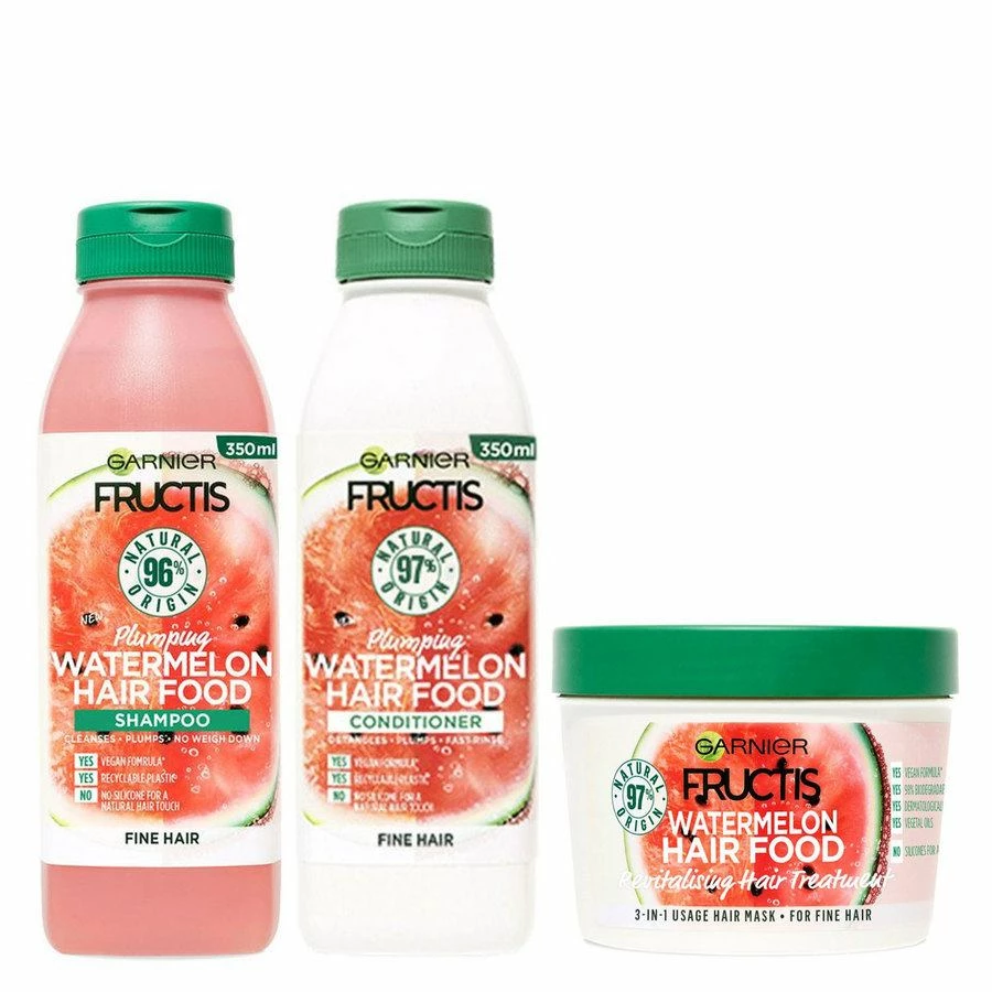 Garnier Fructis Hair Food Watermelon Bundle Deal 1 Garnier Fructis Hair Food Watermelon Bundle Deal