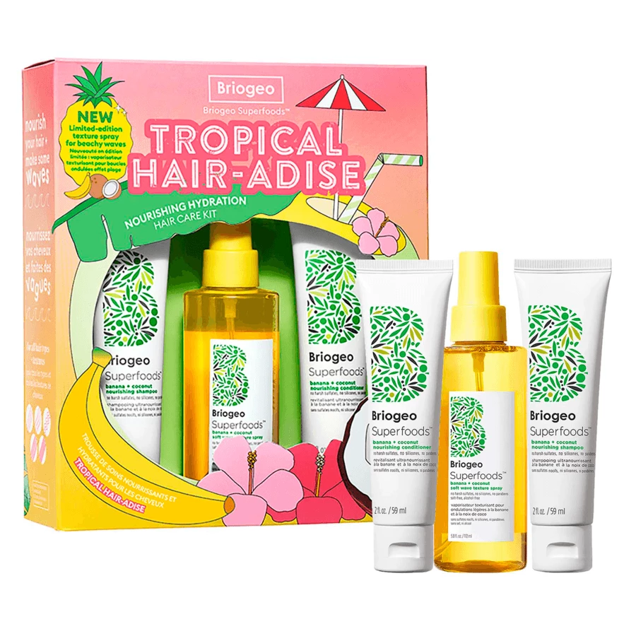 Briogeo Tropical Hair-Adise Nourishing Hydration Hair Care Kit 1 Briogeo Tropical Hair-Adise Nourishing Hydration Hair Care Kit