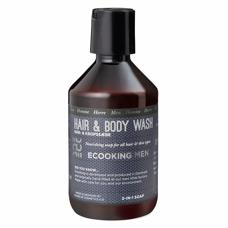 Ecooking Men Hair & Body Wash 250ml 1 Ecooking Men Hair & Body Wash 250ml