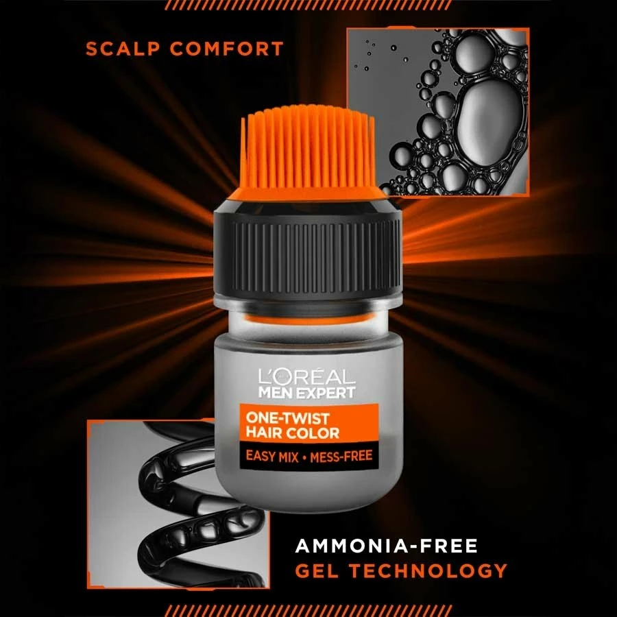 L’Oréal Paris L'Oréal Paris Men Expert One-Twist Hair Color 03 Dark Brown 15 L’Oréal Paris L'Oréal Paris Men Expert One-Twist Hair Color 03 Dark Brown - Bilde 15