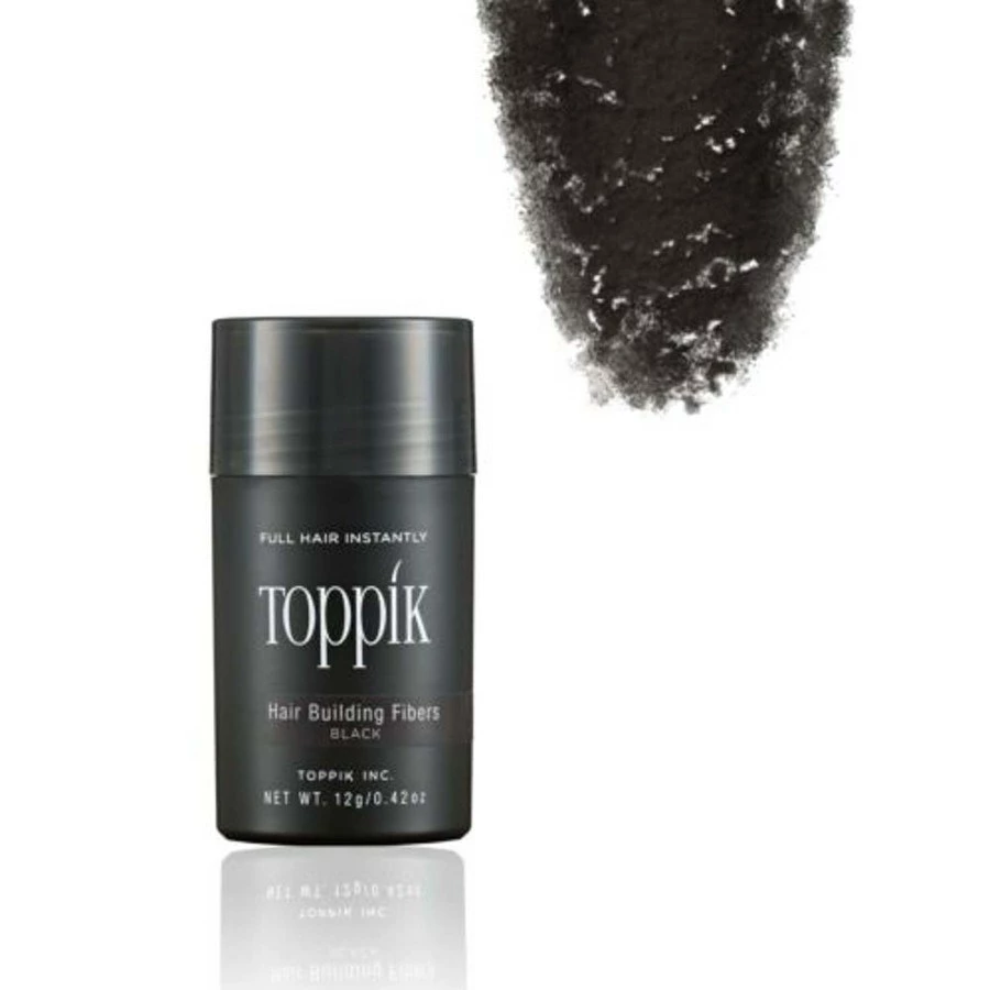 Toppik Hair Building Fiber Black 12g 2 Toppik Hair Building Fiber Black 12g - Bilde 2