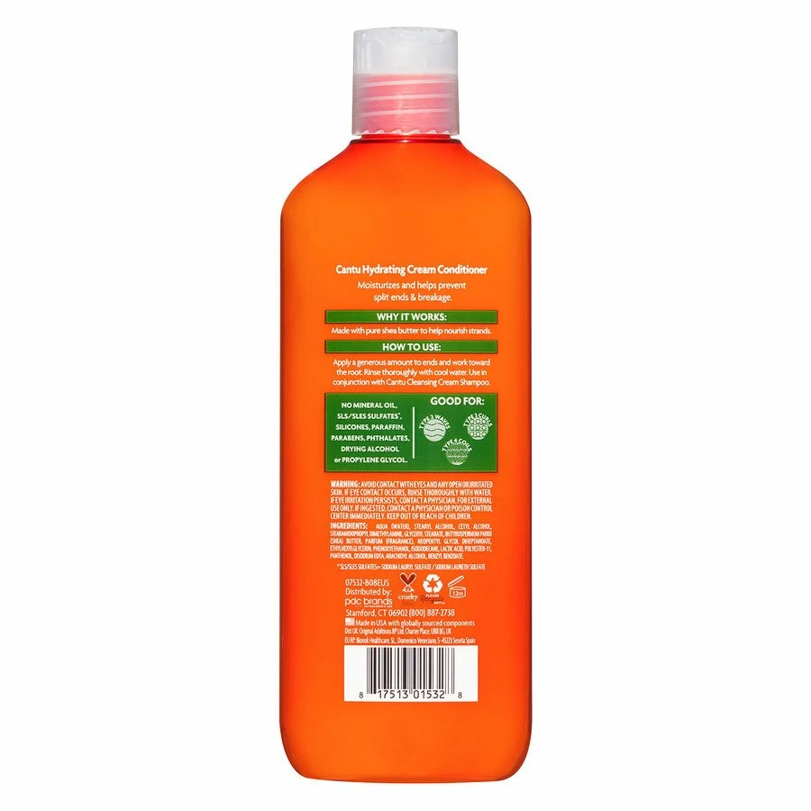 Cantu Shea Butter For Natural Hair Hydrating Cream Conditioner 400ml 2 Cantu Shea Butter For Natural Hair Hydrating Cream Conditioner 400ml - Bilde 2