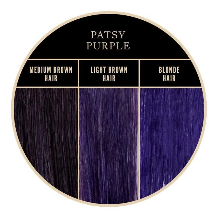 Herman's Professional Amazing Hair Color Patsy Purple 115ml 4 Herman's Professional Amazing Hair Color Patsy Purple 115ml - Bilde 4